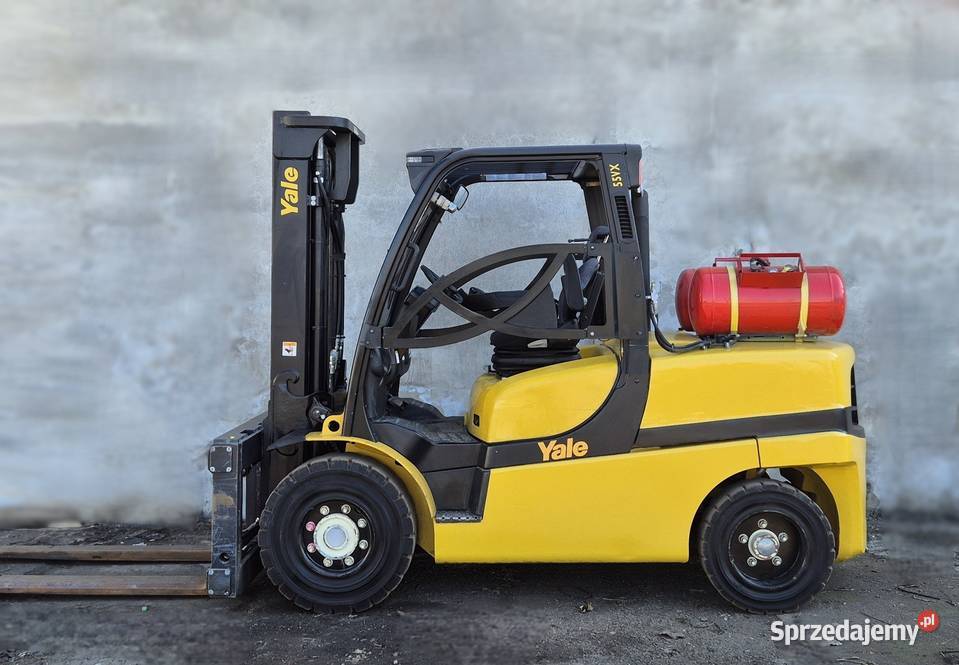 Yale 5500 2019r POZYCJONER wózek widłowy leasing Yale Rybnik