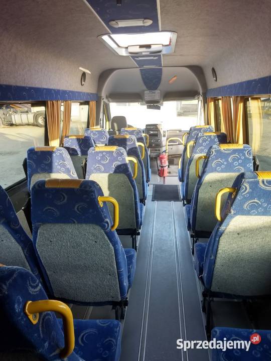 VW Crafter 50 25 TDI 163 Autobus Bus 20 miejsc Napęd tylna oś Mielec