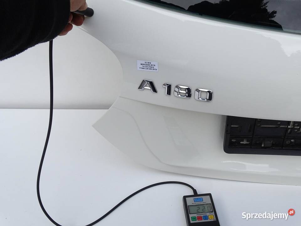 KLAPA TYŁ TYLNA BAGAŻNIKA SZYBA LAKIER 650