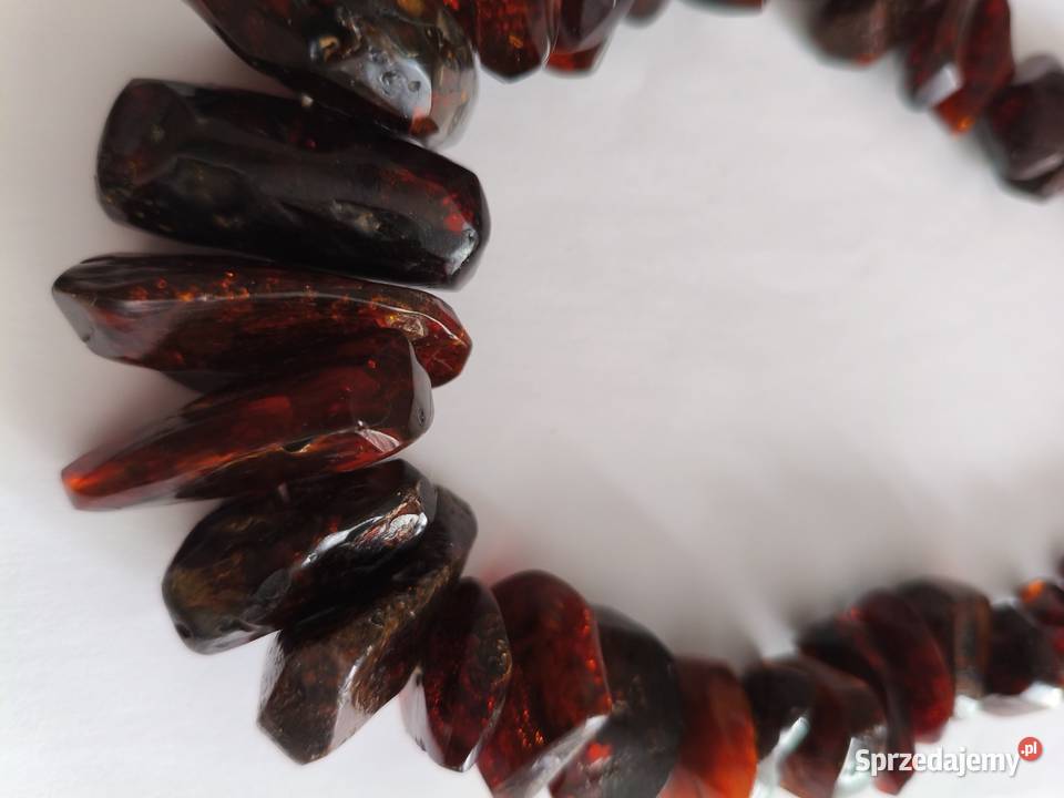 Naszyjnik Bursztyn Vintage Białystok