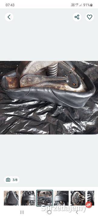 Romet kadet motorynka siedzenie Części i akcesoria motocyklowe Poznań