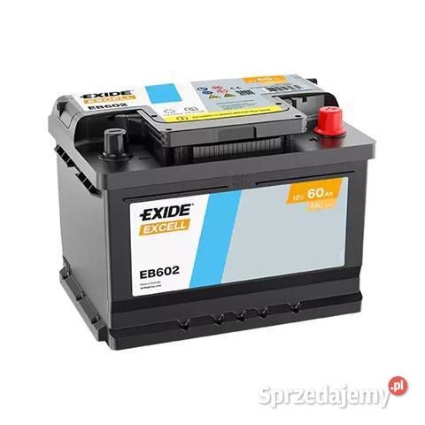 Akumulator 60Ah 540A Exide Excell P Akumulatory Akumulatory Ostrowiec Świętokrzyski sprzedam