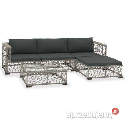 vidaXL 5cz zestaw wypoczynkowy do ogrodu mazowieckie Warszawa