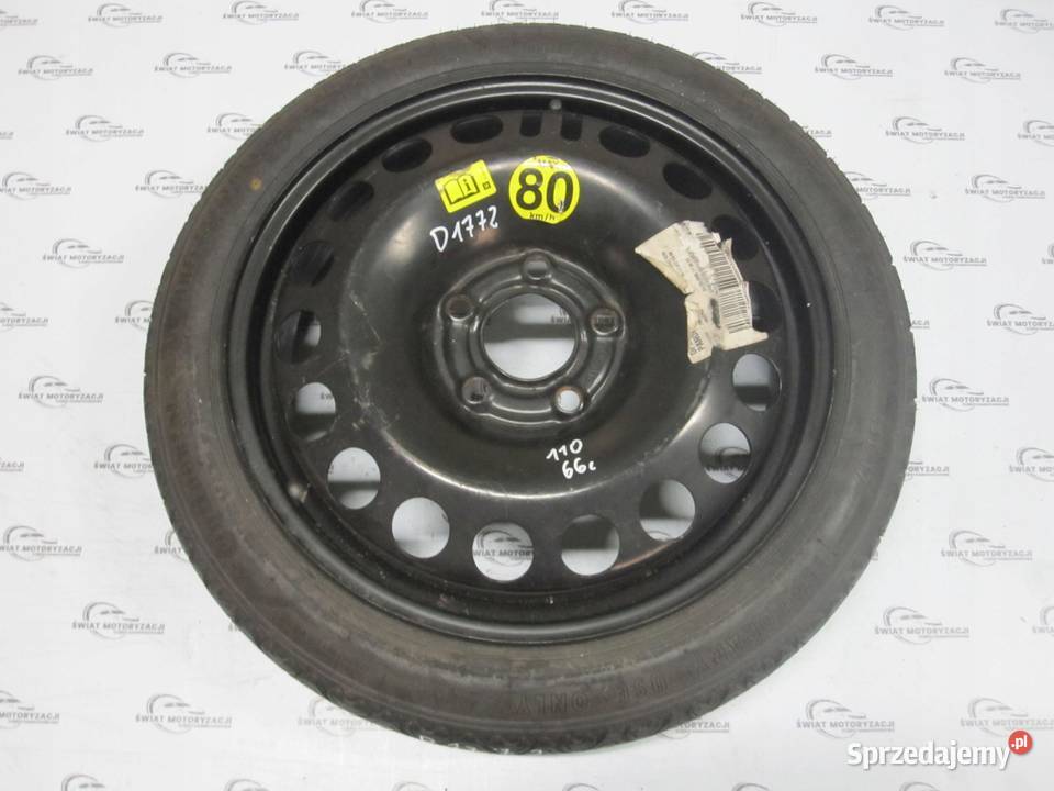 OPEL VECTRA C koło dojazdowe 1258516 99M 5x110