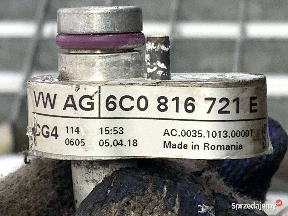 RURKA KLIMATYZACJI SKODA RAPID 6C0816721E 16 115