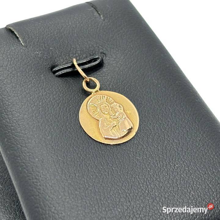 Złota Zawieszka Próby 585 072g Matka Boska warmińsko-mazurskie Elbląg