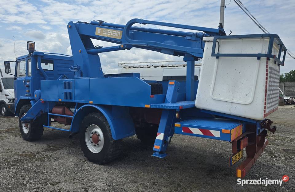 Zwyżka SIETAM 125 T2 IVECO 8016 Unic Turbo 4x4 niebieski Busko-Zdrój