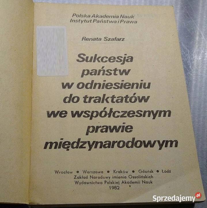 Sukcesja państw w odniesieniu do traktatów we Gdańsk