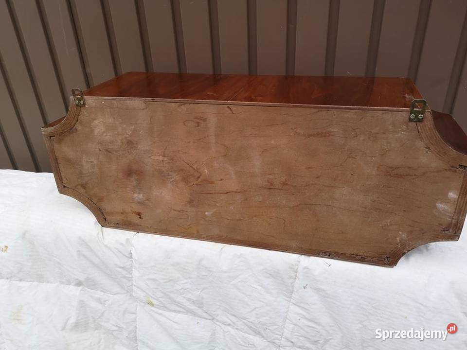 Szafka Półka Wisząca ARTDECO Unikatowa Stara Swarzędz