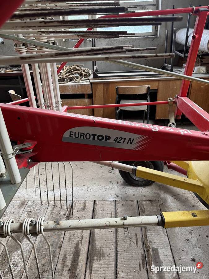 Zgrabiarka Pttinger Eurotop 421 N 2009 r uszkodzony Białystok