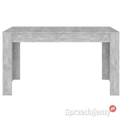 vidaXL Stół jadalniany szarość betonu 140x745x76 Warszawa