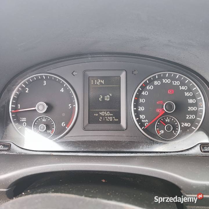 VW caddy 2kn 16 TDI blaszak 2 osobowy 217000km Zielona Góra