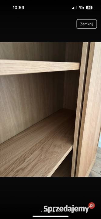 Szafka komoda drewniana przesuwana vintage retro Częstochowa