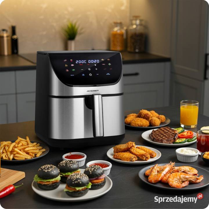Frytkownica Beztłuszczowa 8L Duża XL 1700W Tarnobrzeg sprzedam