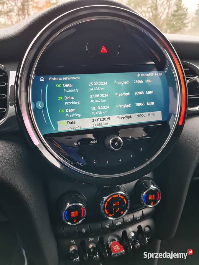 Mini ONE 2 kpl opny klimatyzacja 1 wła serwis immobilizer Skomlin