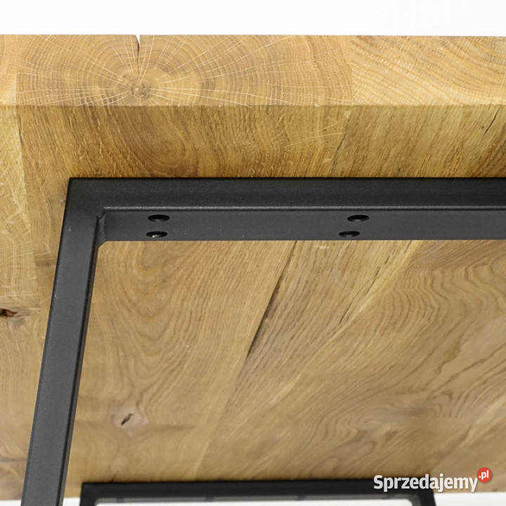 Noga do stołu metalowa TRAPEZ BASIC 65x71 CZARNA Chmielnik