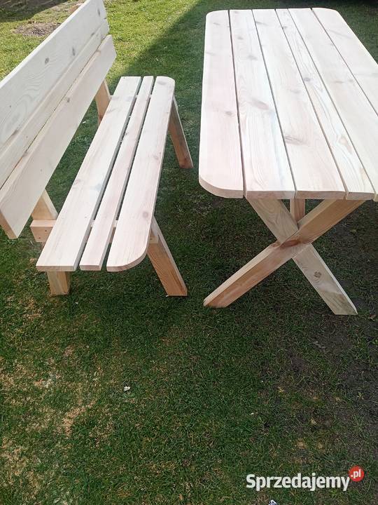 Stół ławki do ogrodu na taras Ławki Wieluń