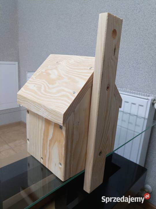 Budka domek lęgowy ptaków solidny mocny lite drewno Meble ogrodowe Ogród Bydgoszcz