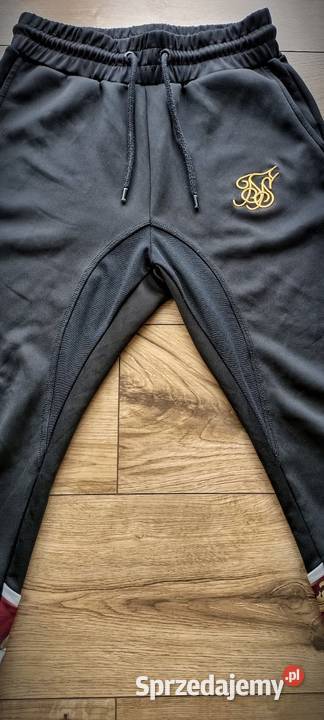 Spodnie dresowe Siksilk M czarne Gorzów Wielkopolski
