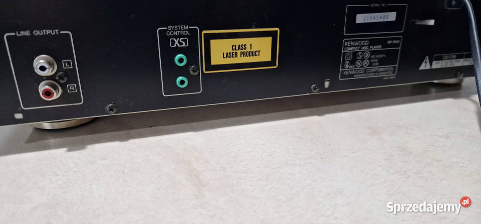 odtwarzacz kompaktowy CD player Kenwood DP 1050 Międzychód