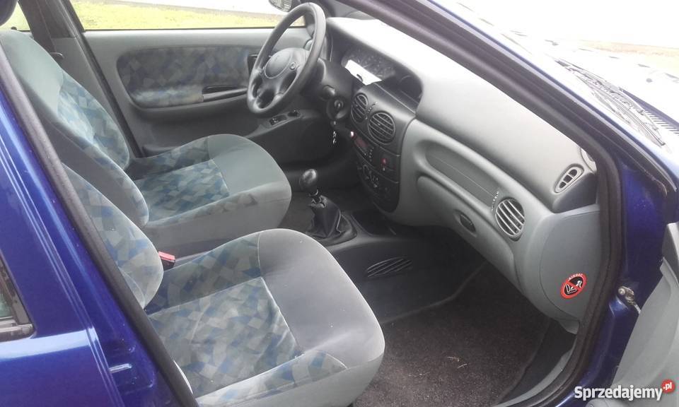 Renault Megane 19 DTI 1999 granatowy Wierzbica