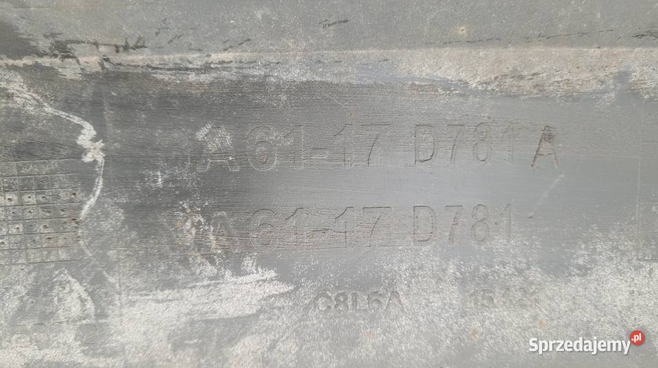 FORD FIESTA MK7 DOKŁADKA ZDERZAKA TYŁ osobowe Ruda Śląska