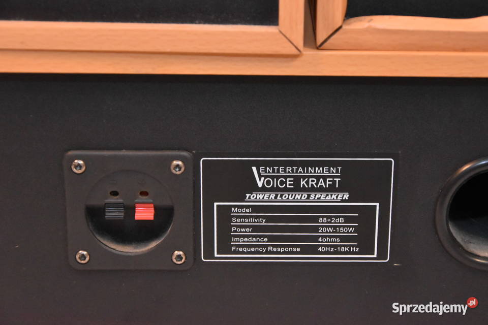 Kolumny Głośniki Voice Kraft VK 21 małopolskie sprzedam