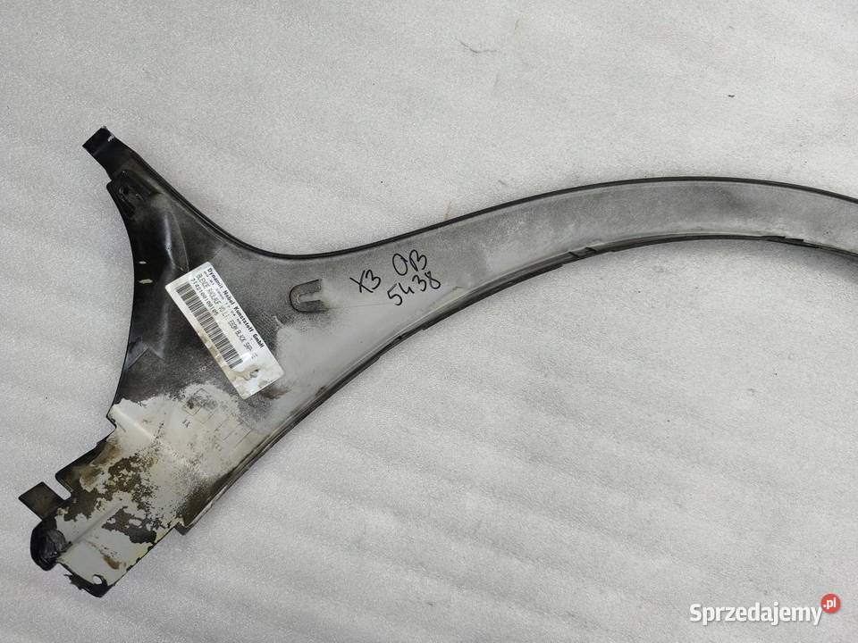 LISTWA BŁOTNIKA LEWY PRZÓD 4759 BMW X3 E83