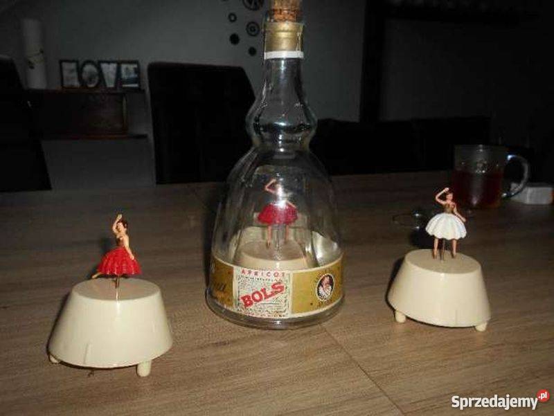 Butelka bols balerina plus dwie pozytywki wielkopolskie