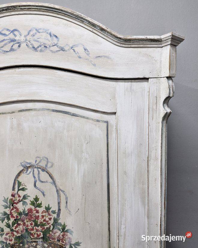 Ręcznie Malowana Szafa Ludwikowska Styl Shabby Marki