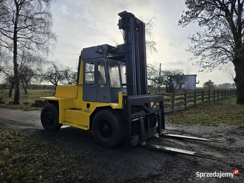 Wózek widłowy HEGG TRUCK 12 ton 5 m VOLVO Penta Rudolfowo