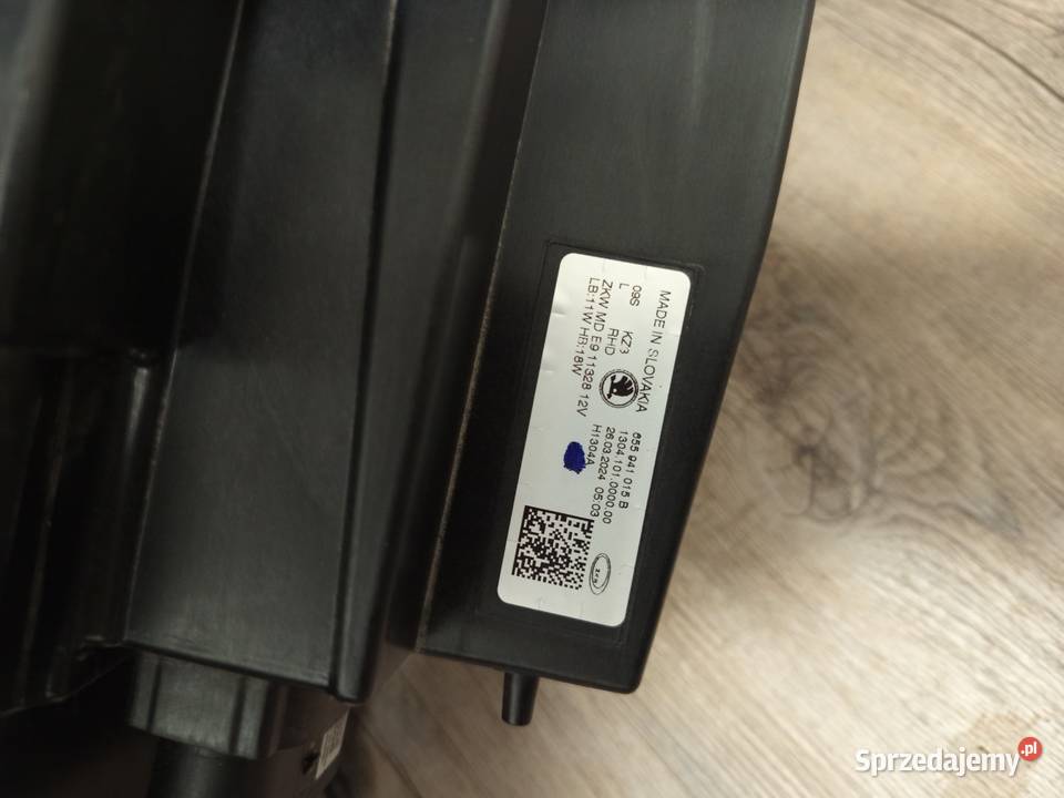 Reflektor lewy skoda kamiq LED orginal osobowe Rzeszów