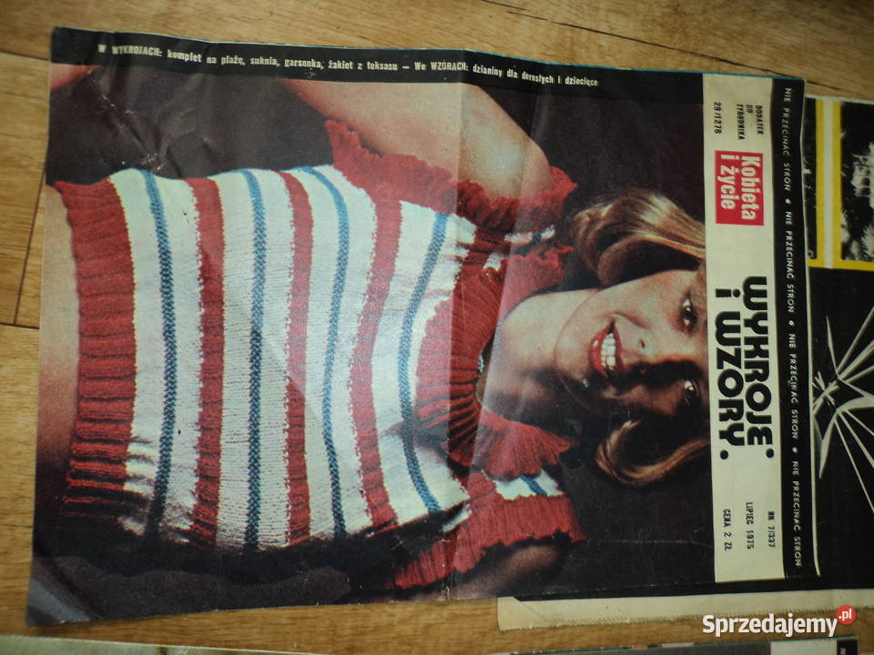 Wykroje i wzory Kobieta i życie 5 Nowy Sącz