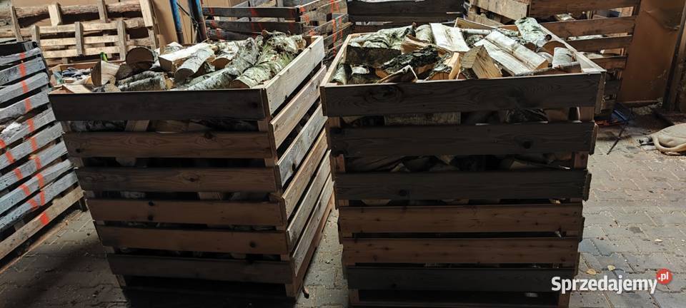 Drewno opałowe kominkowe piecowe brzoza sosna