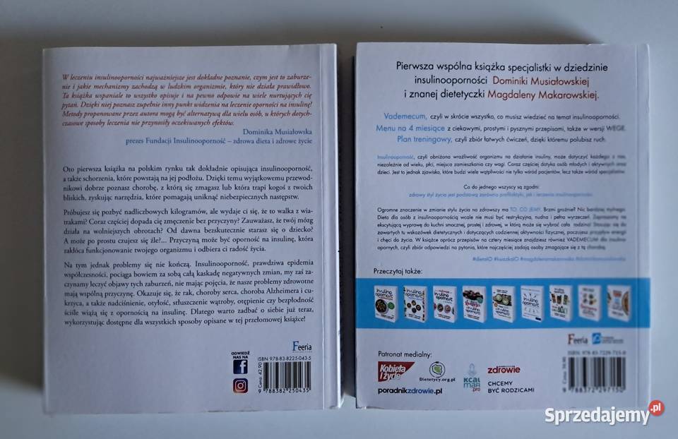 pokonać insulinoodporność Benjamin Bikman ISBN 9788382250435 Warszawa