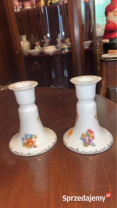 Świecznik Syg Erdmann Schlegelmich Niemcy Antyki, Sztuka, Kolekcje Gdańsk sprzedam