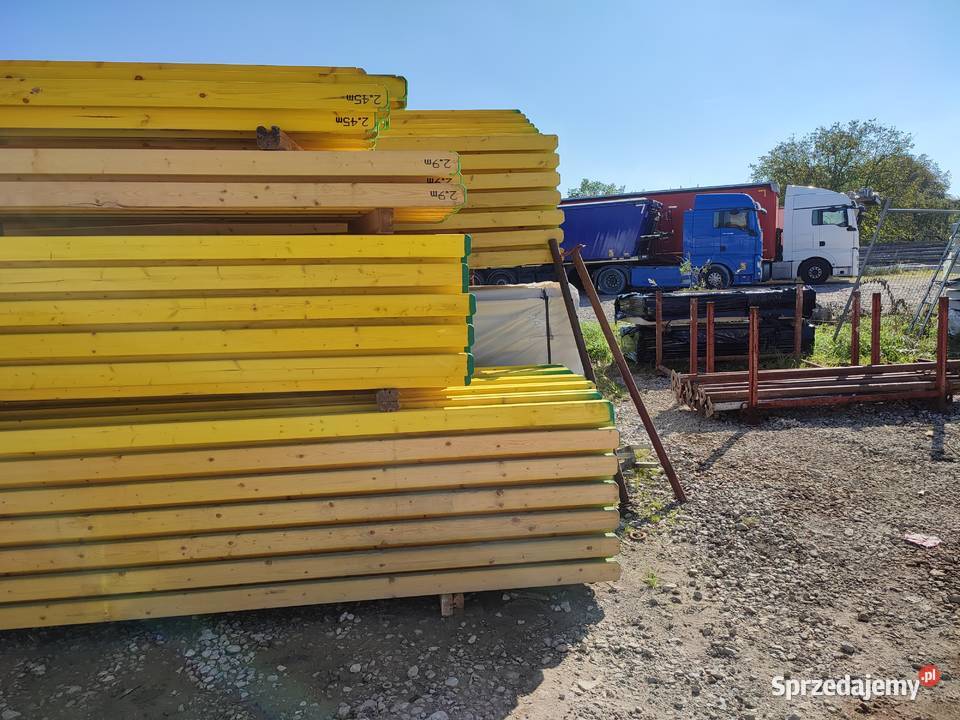 Dźwigary H20 Belki Doki używane Szalunki Materiały budowlane Łask