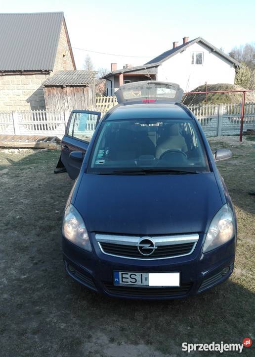 Opel Zafira 7osobowe Grudzień 2005 Brąszewice