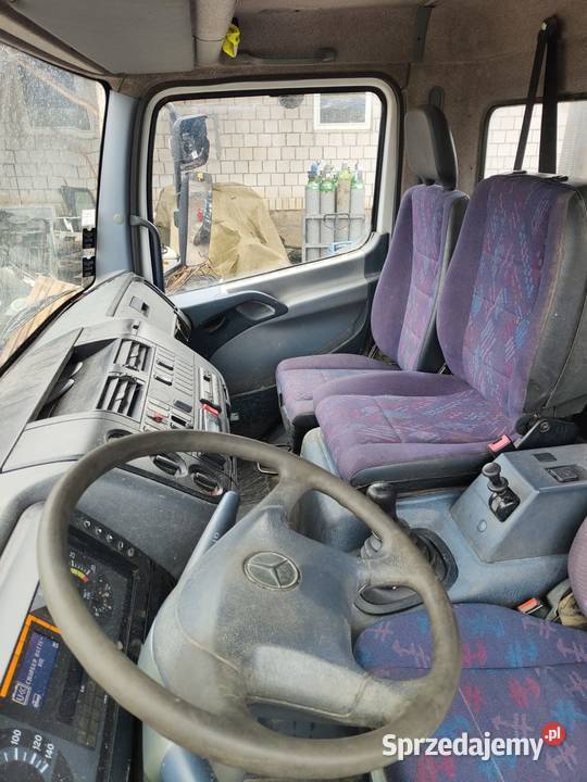 MercedesBenz ATEGO 1218 4x2 Wywrotka z żurawiem Samochody ciężarowe Tymowa