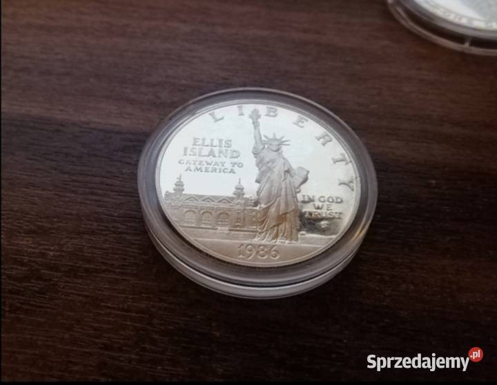 1 dolar USA srebro Madison Statua Wolności opolskie