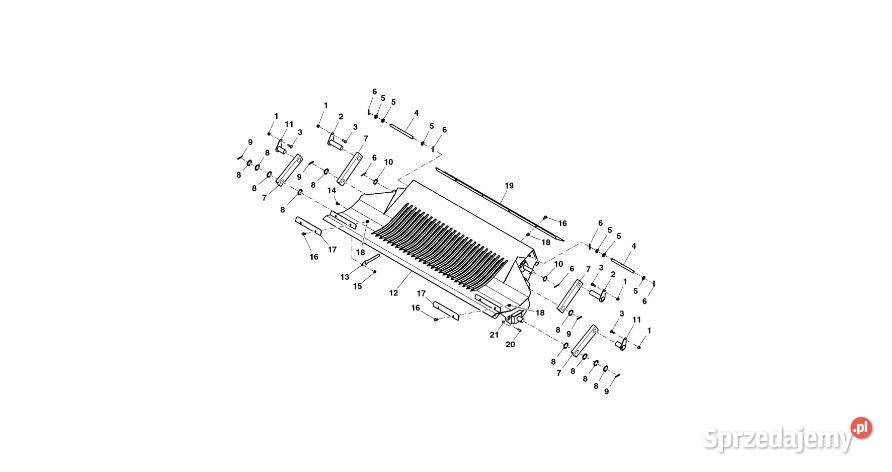 John Deere 960 Rama DC222588 Podbieracz