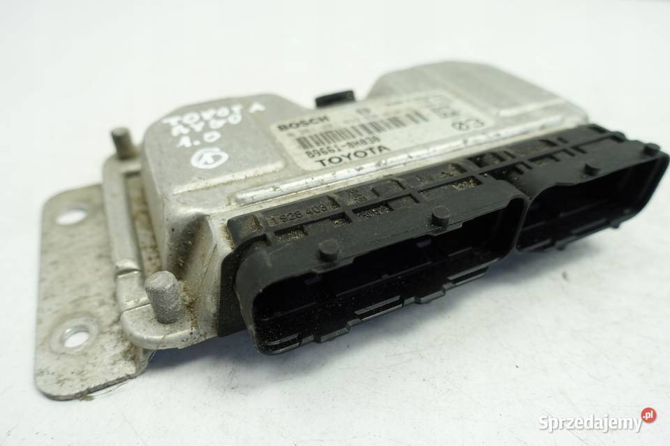 Toyota Aygo 10 KOMPUTER SILNIKA moduł 0261201639 Rudka