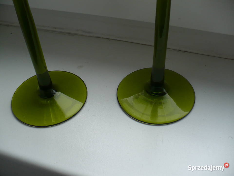 PRL Szkło Kieliszki Porcelana i szkło dolnośląskie Lubin