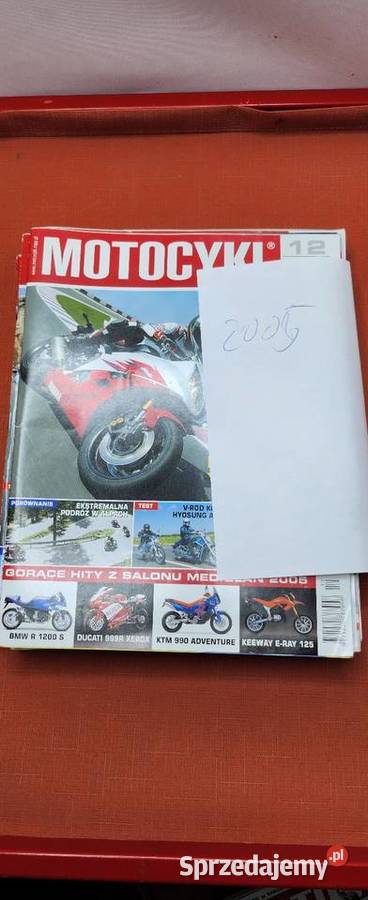 Czasopismo kolekcjonerskie motocykl 2005 śląskie Gliwice