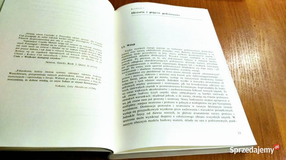 Wstęp do fizyki wysokich energii D H Perkins pomorskie Gdańsk