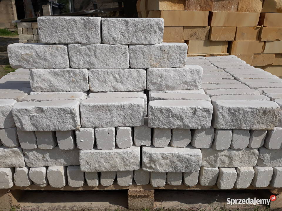 CEGŁA Z PIASKOWCA kamień naturalny w różnych Materiały budowlane Szydłowiec