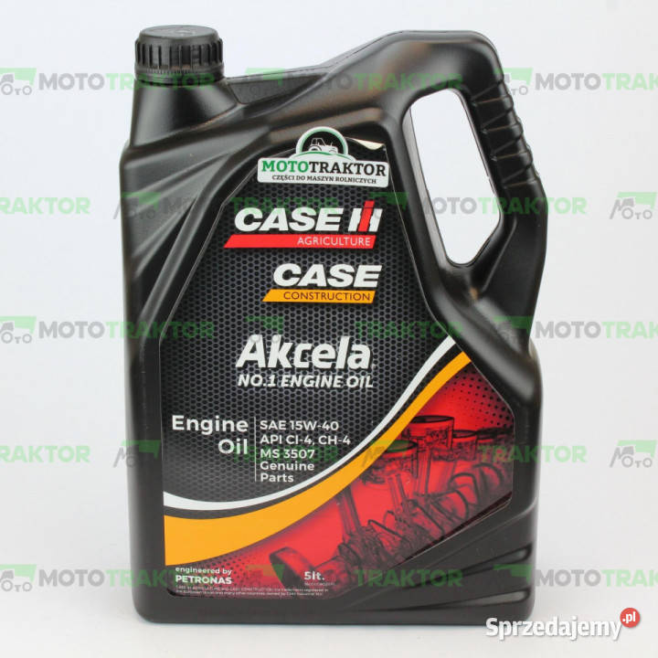 OLEJ AKCELA ENGINE No1 5L CASE STEYR ORYGINAŁ Łążynek