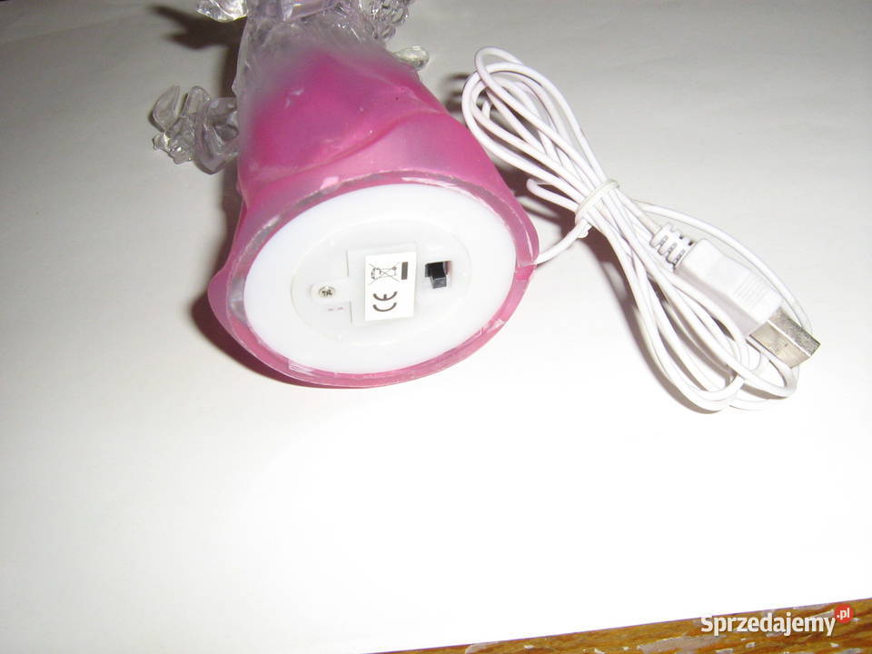 Figurka szklana podświetlana na USB Głuchołazy