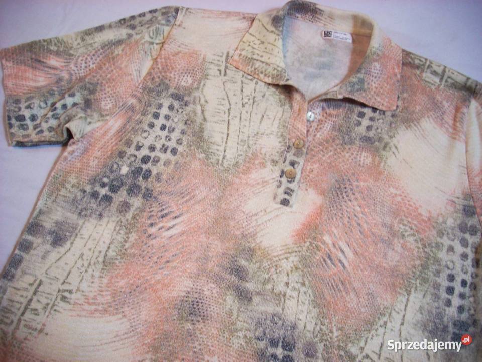 Pastelowa bluzka cienka dzianina 42 44 Nowy Sącz