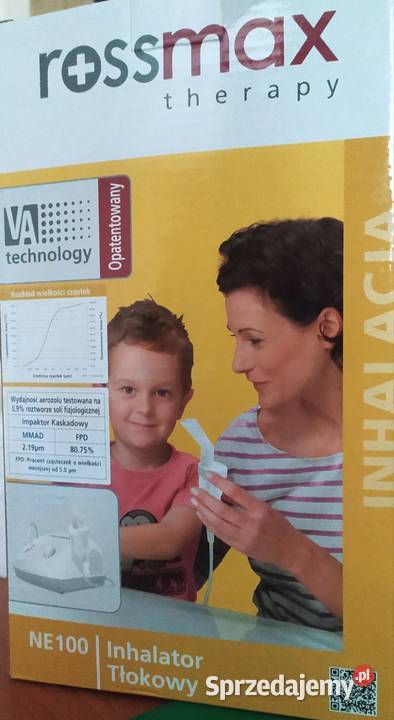 Inhalator tłokowy praktycznie nowy Rossmax NE100 śląskie Tychy